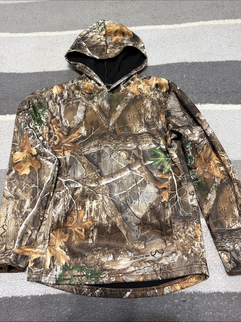 Boys Realtree Multicolor Camo Pullover Hoodie